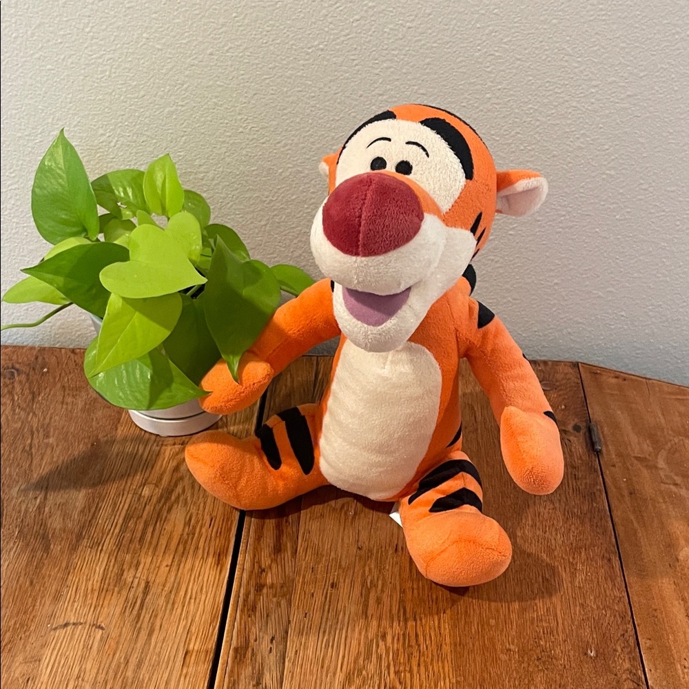 Disney Tigger Classics Plush – Soft & Huggable, 12"